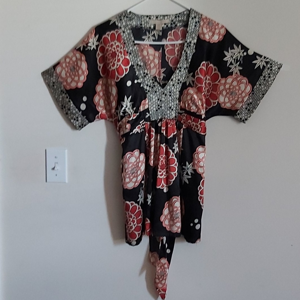 Vintage Size Small Kimono Sleeve Blouse